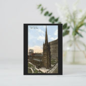 Old Postcard, Trinity Church, New York City Postkarte (Stehend Vorderseite)
