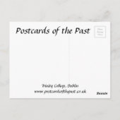 Old Postcard - Trinity Uni, Dublin Postkarte (Rückseite)