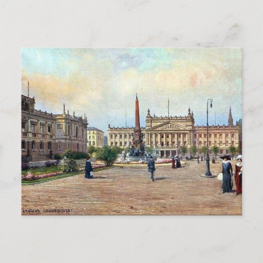 Old Postcard - Universität, Leipzig Postkarte (Vorderseite)
