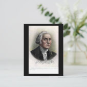 Old Postcard - US-Präsident George Washington Postkarte (Stehend Vorderseite)