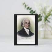 Old Postcard - US-Präsident James Madison Postkarte (Stehend Vorderseite)