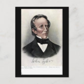 Old Postcard - US-Präsident John Tyler Postkarte (Vorderseite)