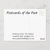 Old Postcard - USS Des Moines Postkarte (Rückseite)