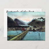 Old Postcard - Valdez, Alaska, USA Postkarte (Vorne/Hinten)
