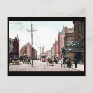 Old Postcard - Victoria St, Belfast Postkarte