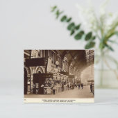 Old Postcard - Victoria Station, London Postkarte (Stehend Vorderseite)