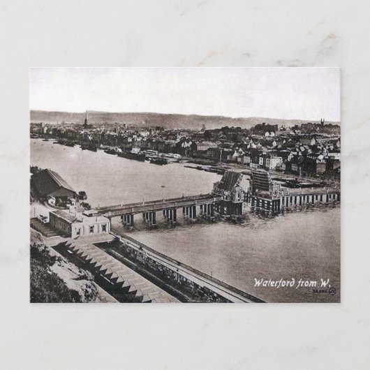 Old Postcard - Waterford, Irland Postkarte (Vorderseite)