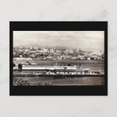 Old Postcard - Waterfront, Seattle, Washington Postkarte (Vorderseite)