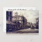 Old Postcard - Wellington, Neuseeland Postkarte (Vorne/Hinten)