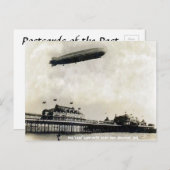 Old Postcard - West Pier, Brighton Postkarte (Vorne/Hinten)