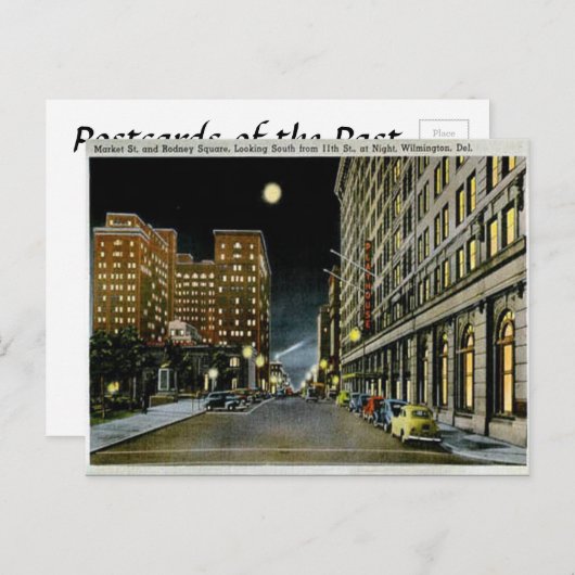 Old Postcard - Wilmington, Delaware Postkarte (Vorne/Hinten)