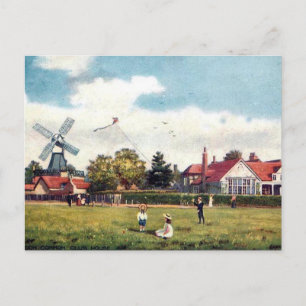 Old Postcard - Wimbledon Common, London Postkarte