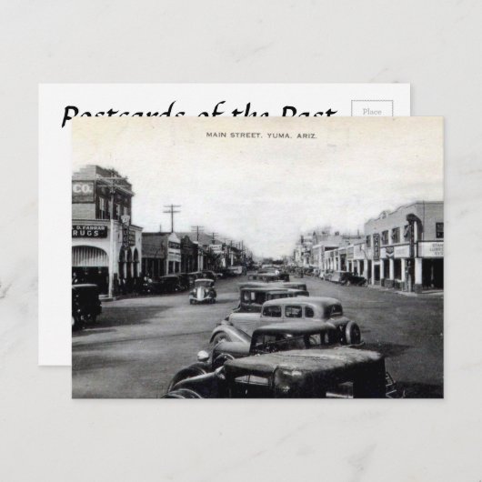 Old Postcard - Yuma, Arizona, USA Postkarte (Vorne/Hinten)