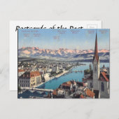 Old Postcard - Zürich, Schweiz Postkarte (Vorne/Hinten)