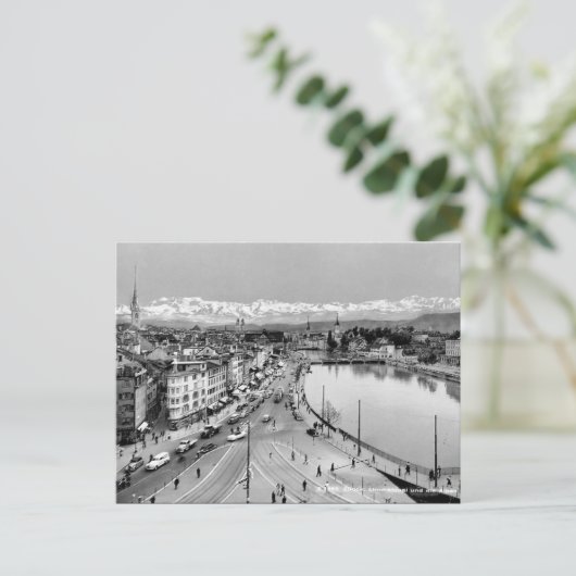 Old Postcard - Zürich, Schweiz Postkarte (Stehend Vorderseite)