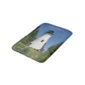 Old Presque Isle Lighthouse Badematte (Schrägansicht)