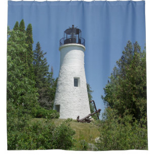 Old Presque Isle Lighthouse Duschvorhang