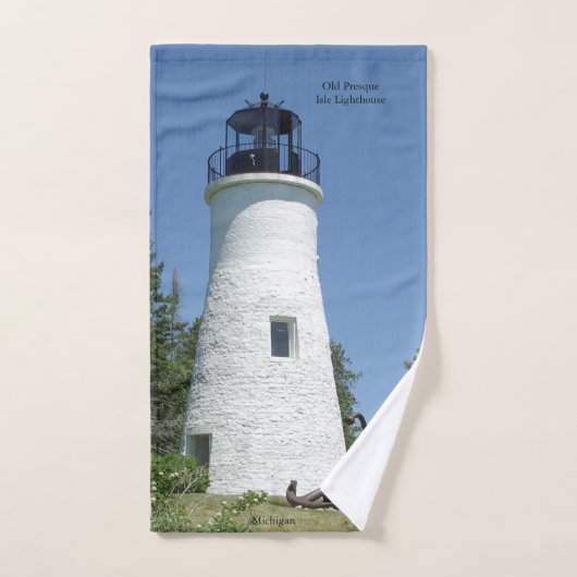 Old Presque Isle Lighthouse Handtuchhandtuch Set (Handtuch)