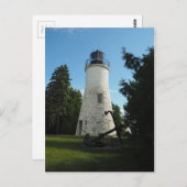 Old Presque Isle Lighthouse Postkarte (Vorne/Hinten)