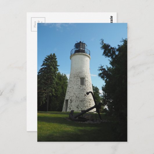 Old Presque Isle Lighthouse Postkarte (Vorne/Hinten)