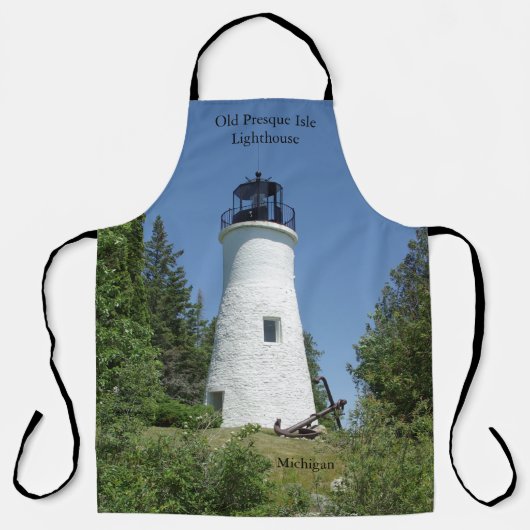 Old Presque Isle Lighthouse Schürze (Vorderseite)