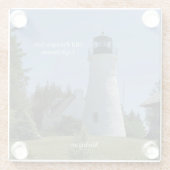 Old Presque Isle Lighthouse Untersetzer (Rückseite)