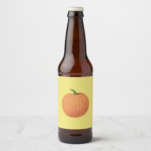 Old Pumpkin Bierflaschenetikett (Vorderseite)