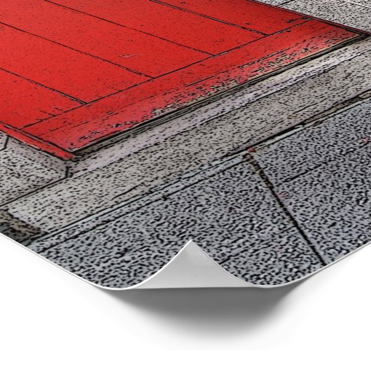 Old Quebec City, Kanada Poster (Ecke)