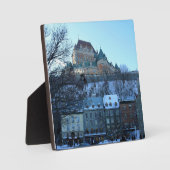 Old Quebec City, Quebec, Kanada Fotoplatte (Vorderseite)