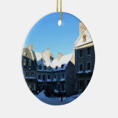Old Quebec City, Quebec, Kanada Keramik Ornament (Rechts)