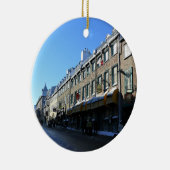 Old Quebec City, Quebec, Kanada Keramik Ornament (Rechts)