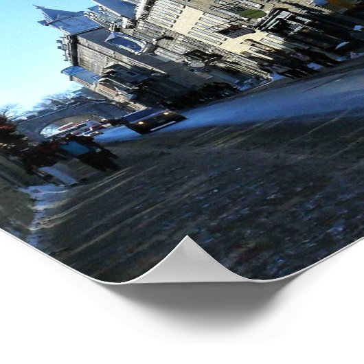 Old Quebec City, Quebec, Kanada Poster (Ecke)