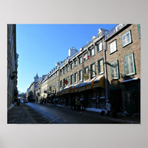 Old Quebec City, Quebec, Kanada Poster
