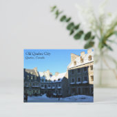 Old Quebec City, Quebec, Kanada Postkarte (Stehend Vorderseite)