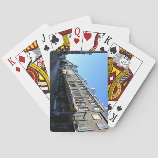 Old Quebec City, Quebec, Kanada Spielkarten (Rückseite)