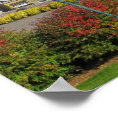 Old Quebec City View Poster (Ecke)