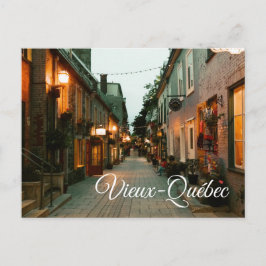 Old Quebec, Kanada Postkarte