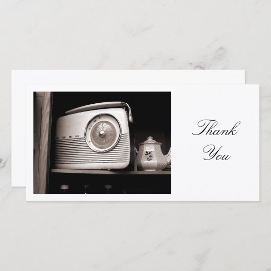 Old Radio - Danke (Vorne/Hinten)