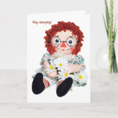 Old Rag Doll Friends Card Karte (Vorderseite)