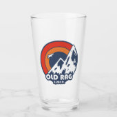 Old Rag Mountain Sun Eagle Glas (Vorderseite)