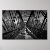 Old Railroad Bridge Poster (Vorne)