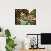 Old Reach, Thorpe, Norwich Norfolk, Archivdruck Poster (Heimbüro)