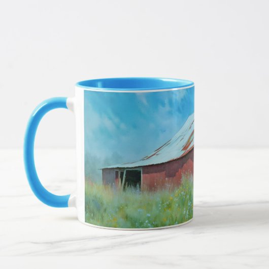 Old Red Barn Art Tassen Cup (Links)