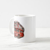 Old Red London Bus Kaffeetasse (Vorderseite Links)