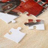 Old Red London Bus Puzzle (Seite)