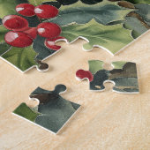 Old Red Truck Weihnachten Puzzle (Seite)