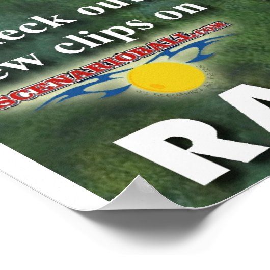 Old River Paintball Videos Poster (Ecke)