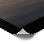 Old Road Bay Sunset Poster (Ecke)