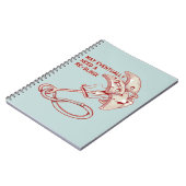 Old Rock Klettercam lustig Notizblock (Linke Seite)