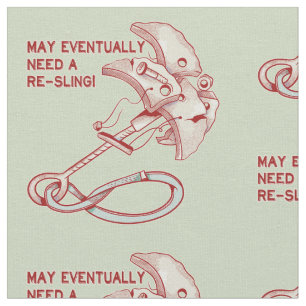 Old Rock Klettercam lustig Stoff